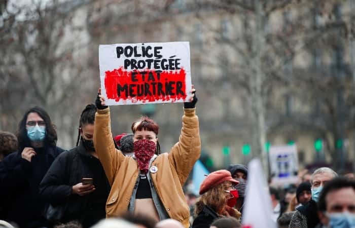 Francia vive un sábado de protestas contra la Ley de Seguridad Global