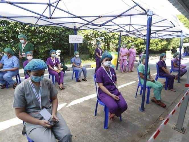 Trabajadores de salud de Myanmar desafían a militares golpistas