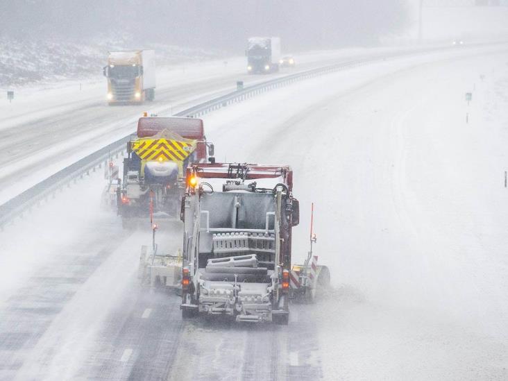 Nieve pinta de blanco a Holanda por primera vez en 10 años