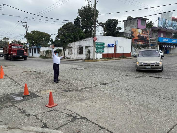 Señalan a agentes de tránsito de abusos en Tuxpan