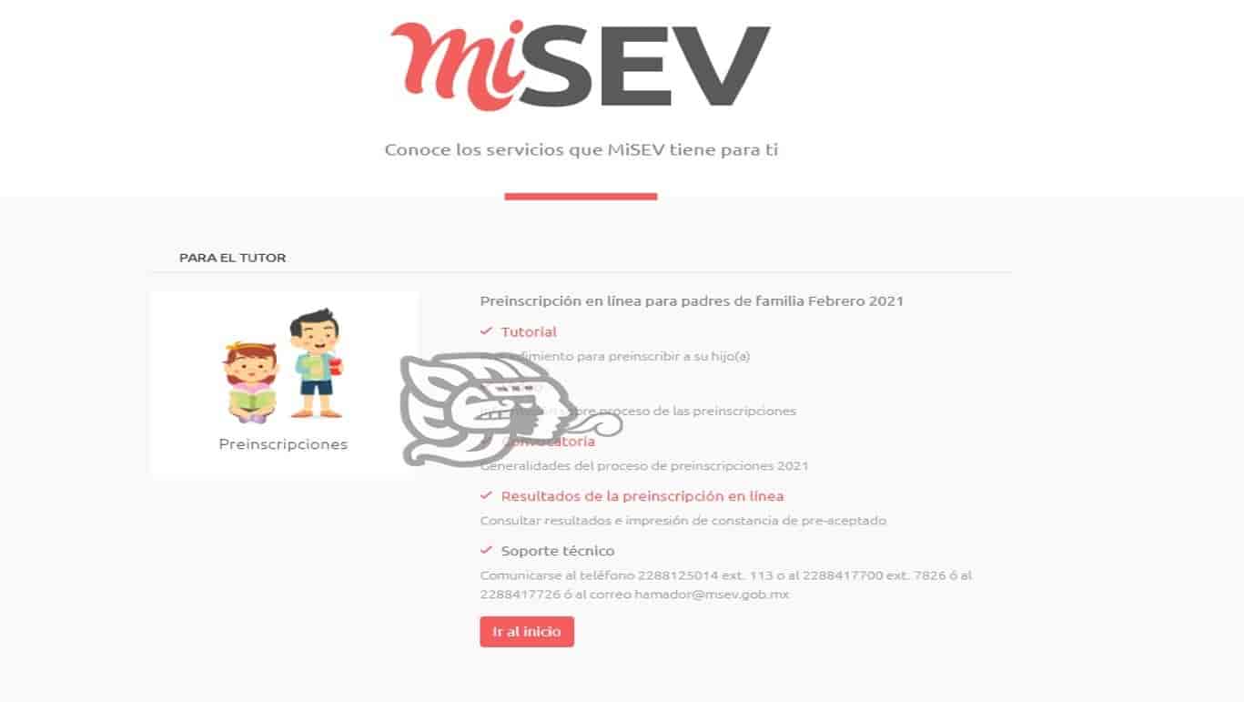 SEV amplía consulta de resultados para preinscripciones