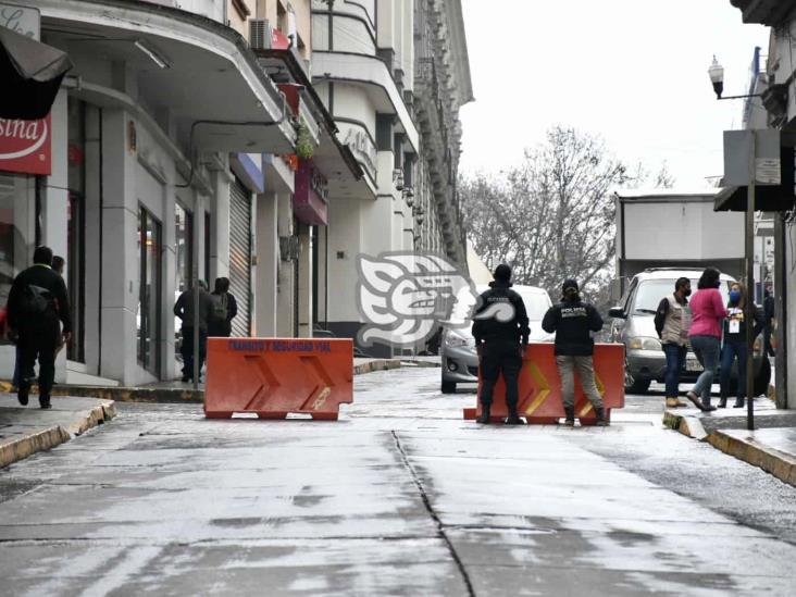 Cierres viales en Xalapa; buscan reducir casos de COVID-19