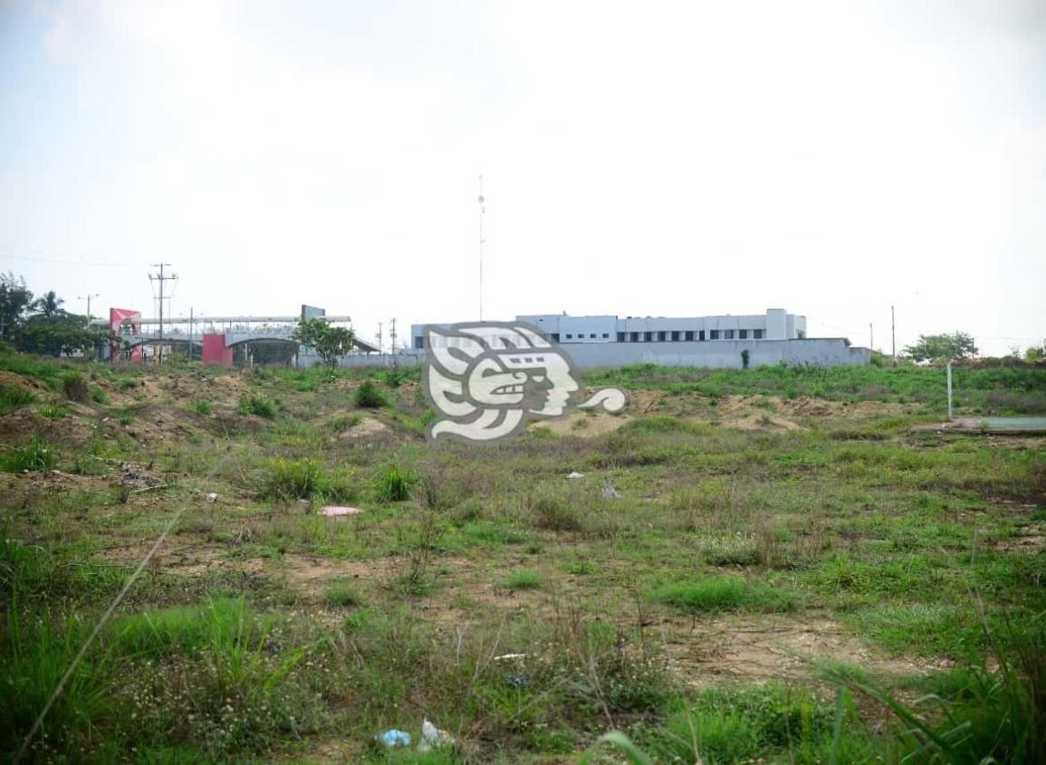 En construcción panteón forense al poniente de Coatzacoalcos