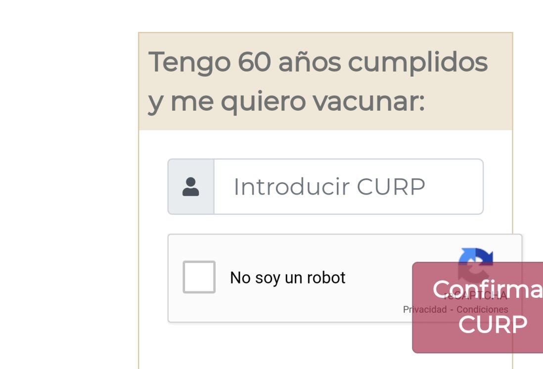 COVID-19: así puedes registrar adultos mayores para recibir vacuna