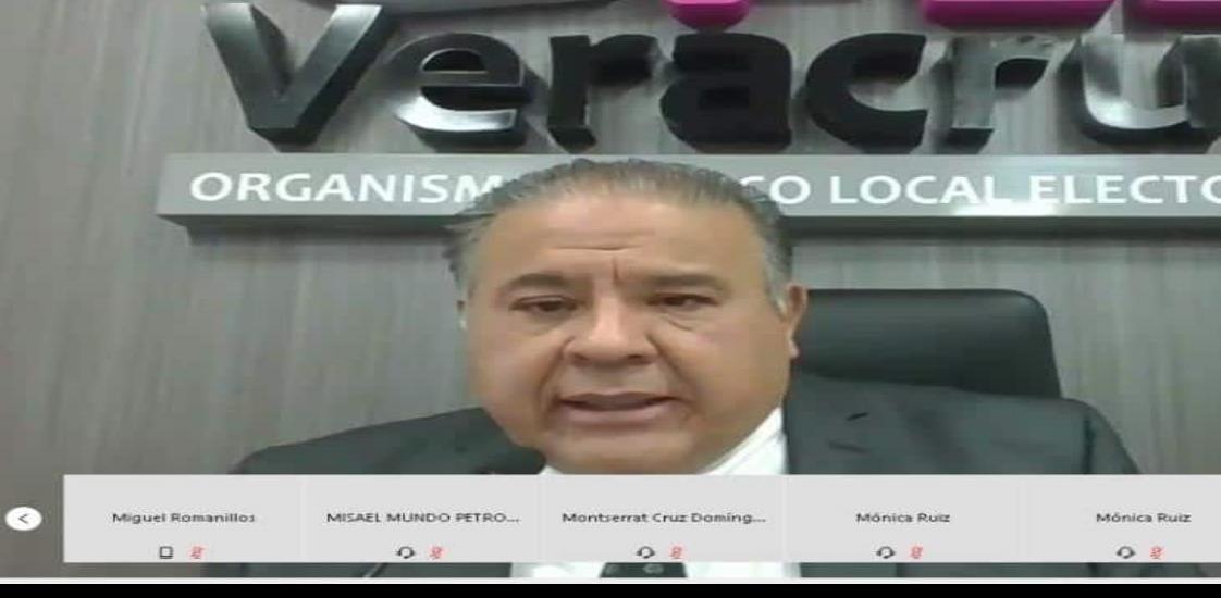 Participa OPLE-Veracruz en Curso de Cobertura Electoral