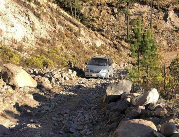 Familia se queda varada en Parque Nacional Pico de Orizaba