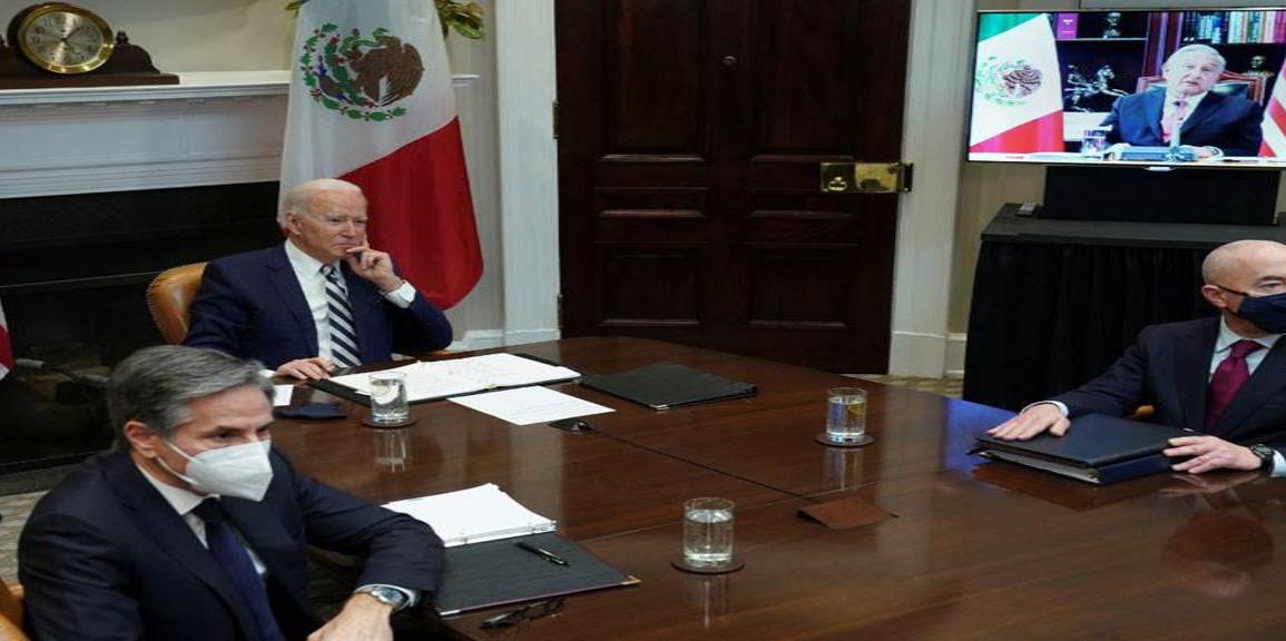 Joe Biden dice a AMLO que Estados Unidos tratará a México como un igual