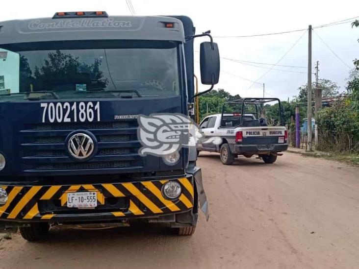 Asegura PM camiones robados en la Sayula – Ciudad Alemán