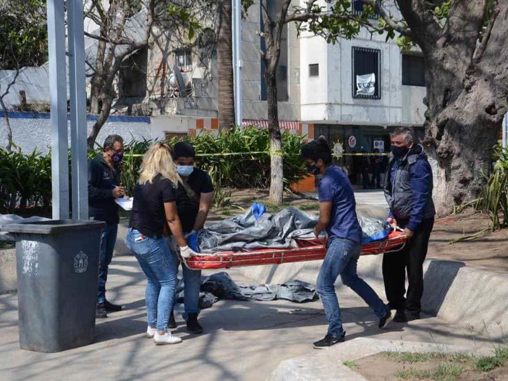 Fallece hombre en situación de calle en Boulevard costero de Veracruz