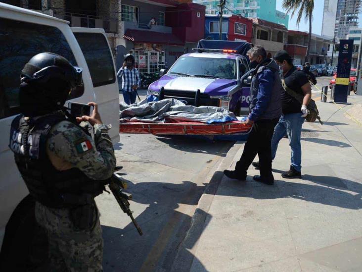 Fallece hombre en situación de calle en Boulevard costero de Veracruz
