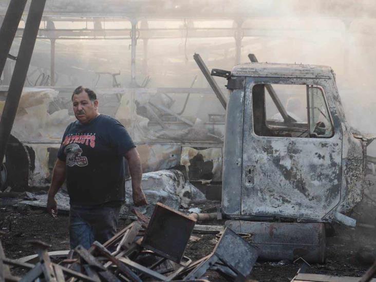 De manera misteriosa se incendia bodega