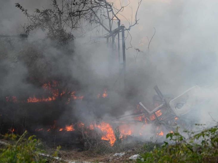 De manera misteriosa se incendia bodega