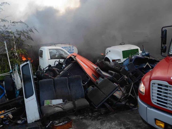 De manera misteriosa se incendia bodega