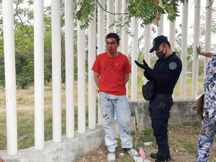 Lo detienen y golpean tras agredir sexualmente a dos mujeres en Veracruz Puerto
