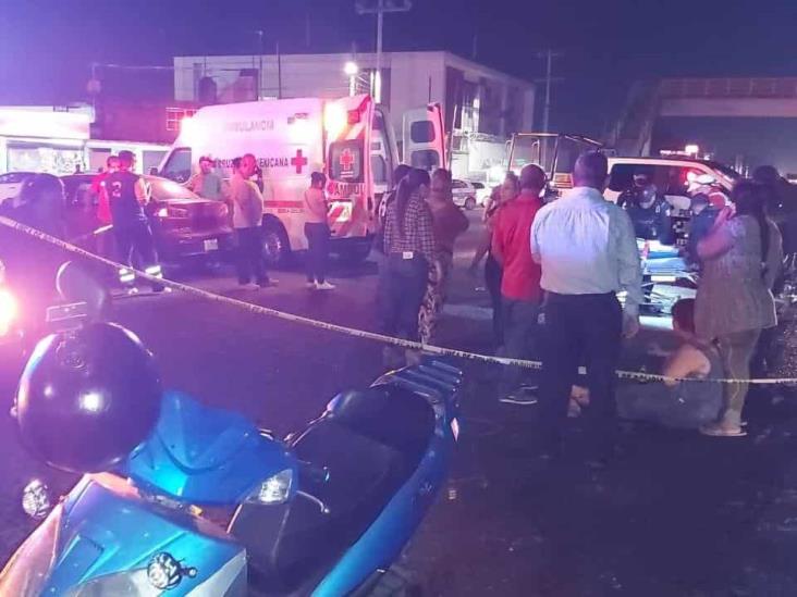 Conductor impacta a pareja motociclista sobre zona industrial de Tamsa