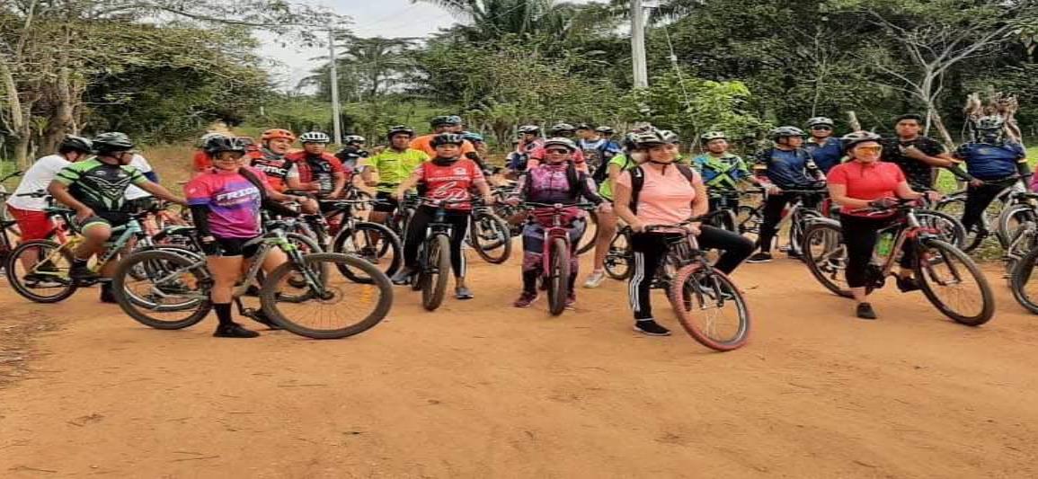 Festejaron con rodada Ciclista Día Internacional de la Mujer