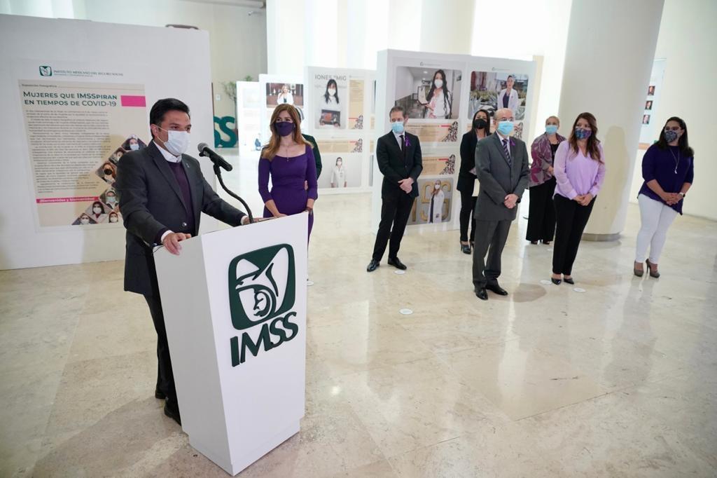 Impulsa IMSS liderazgo de las mujeres; da reconocimiento a decisiones ante pandemia