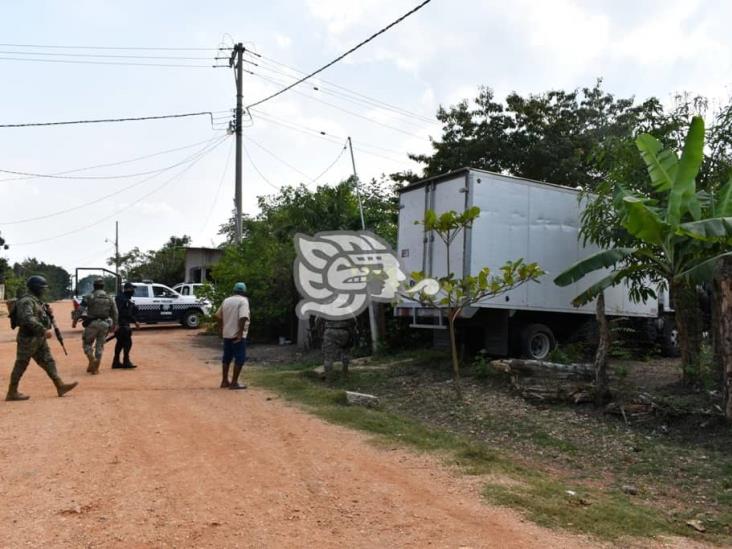 Cae presunto asaltante tras persecución a balazos en Acayucan