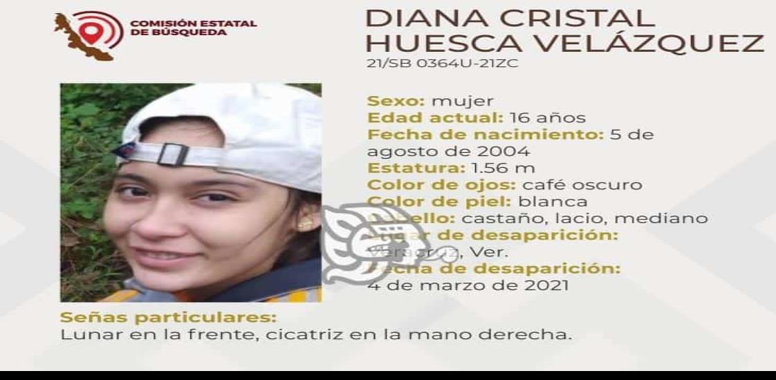 Urge localizar a Diana Cristal, habría viajado de Veracruz a Acayucan 