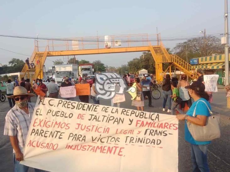 Marchan por la inocencia de Víctor N, vigilante de residencia de las Merlín