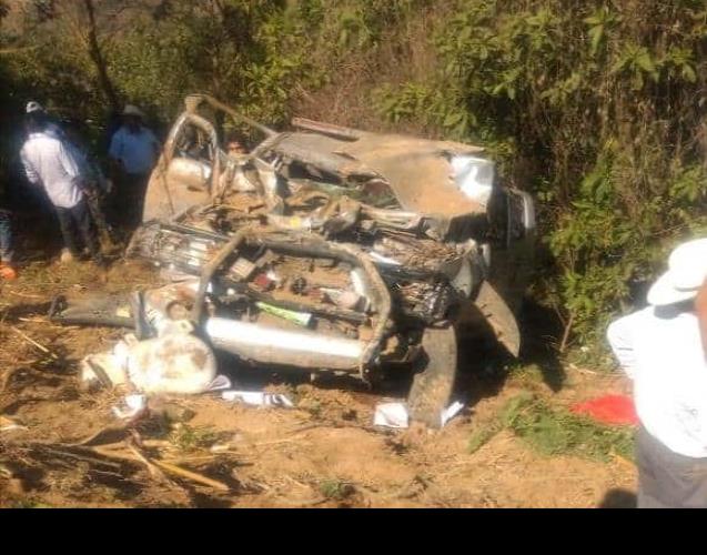 Tras acudir a sofocar incendio en Pico de Orizaba, bomberos se accidentan