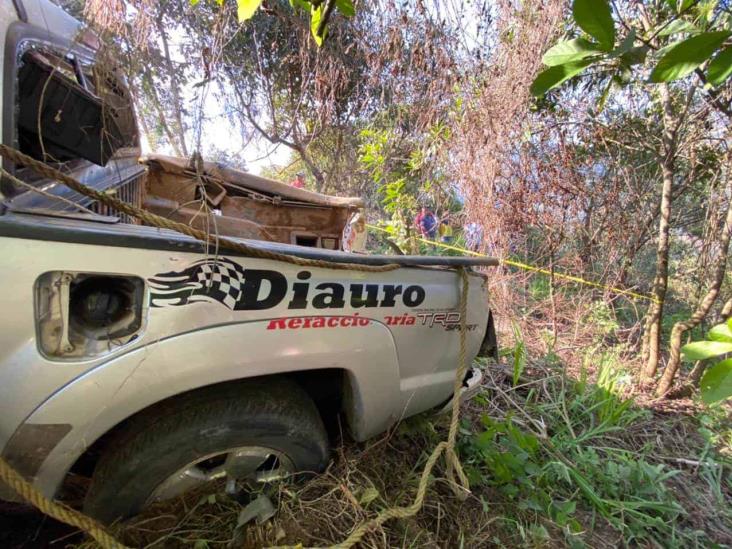 Tras acudir a sofocar incendio en Pico de Orizaba, bomberos se accidentan