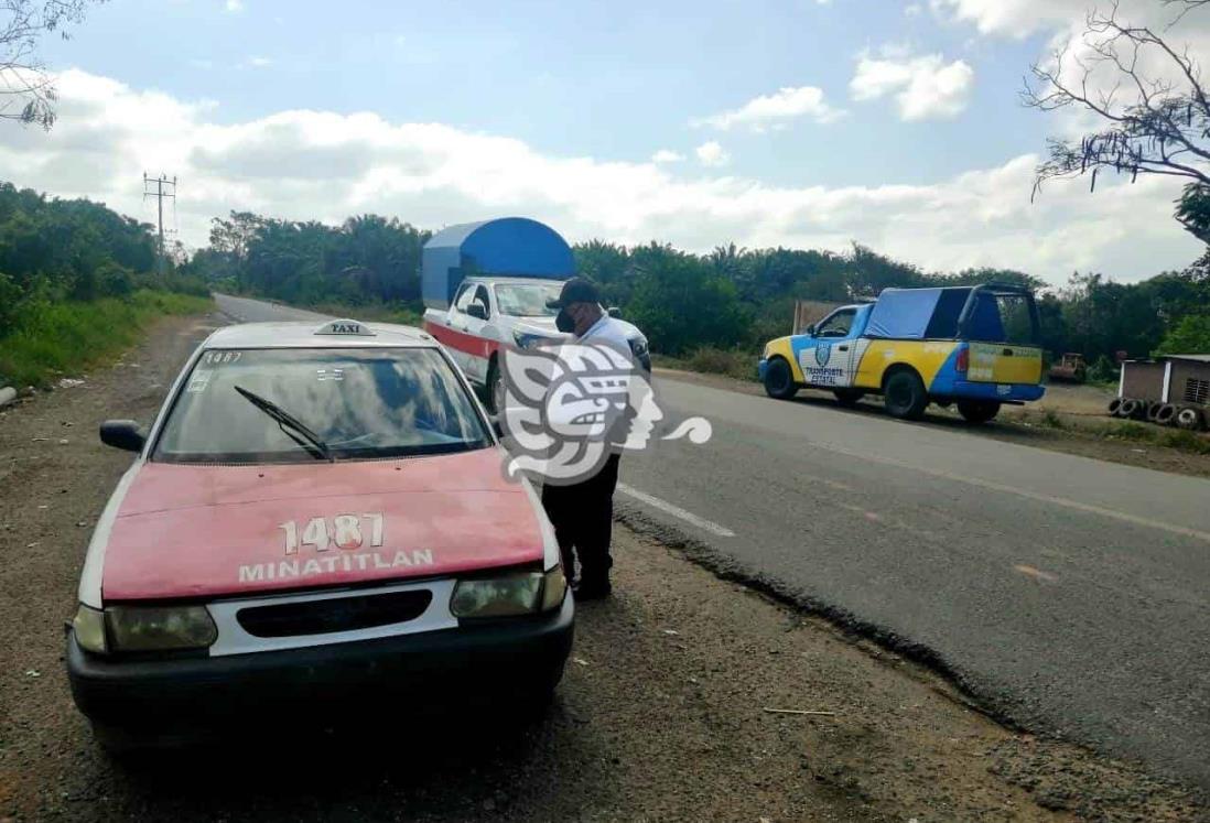 Vigilan sierra de Mecayapan para evitar conflicto entre transportistas