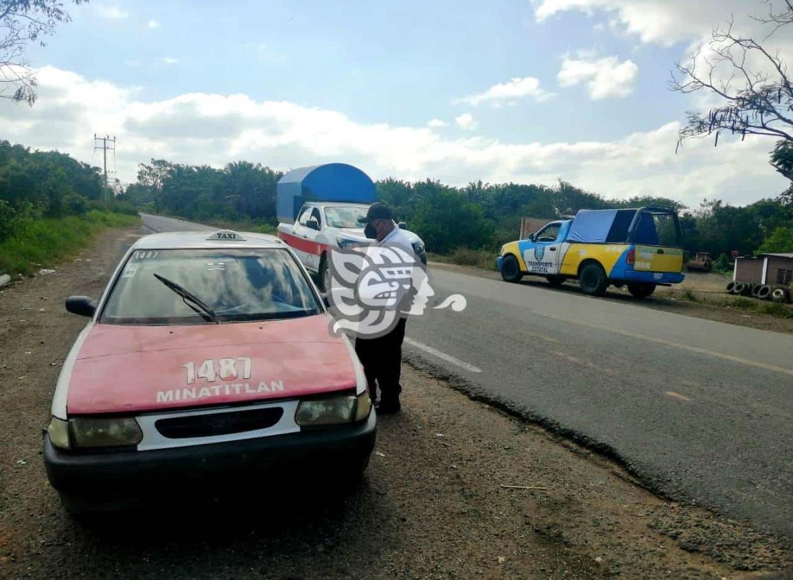 Vigilan sierra de Mecayapan para evitar conflicto entre transportistas