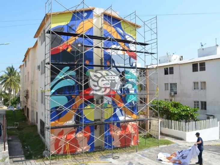 Convierten Infonavit El Morro en galería de arte