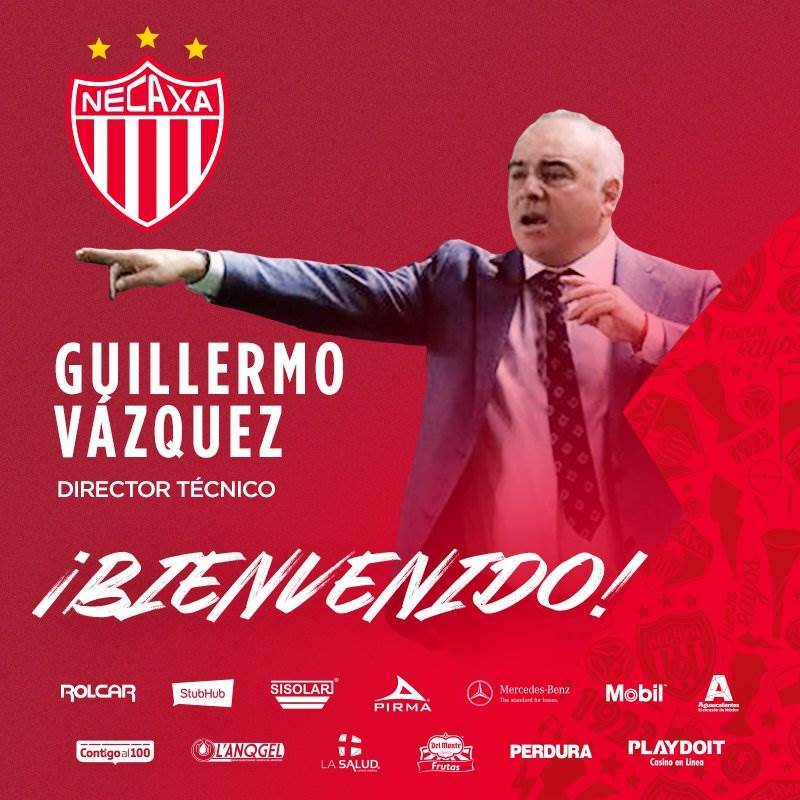 Necaxa presenta a Memo Vázquez como su nuevo DT