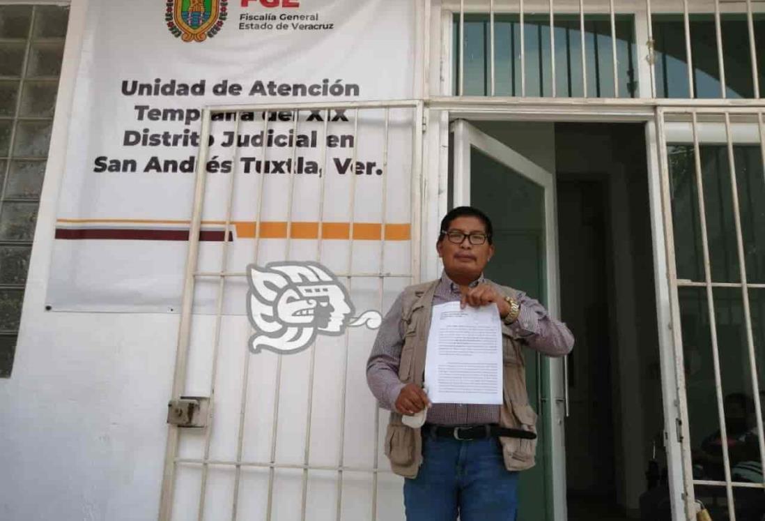 Reportero denuncia por amenazas al líder del PRD-Veracruz, Sergio Cadena