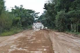 Inconforma mala calidad de obra en carretera Capoacán-Cinco de Mayo