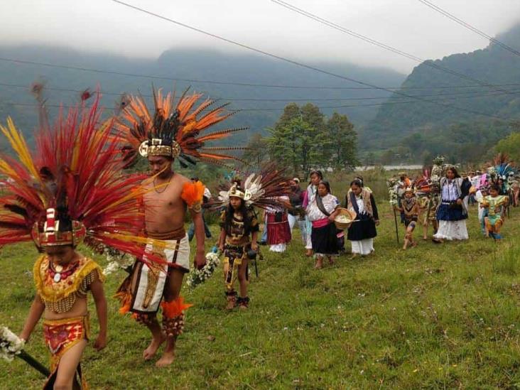 Con ritual de agradecimiento, dan bienvenida a primavera en Veracruz