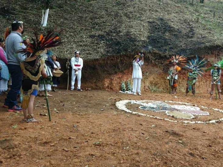 Con ritual de agradecimiento, dan bienvenida a primavera en Veracruz