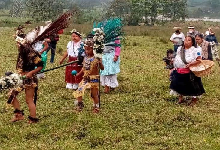 Con ritual de agradecimiento, dan bienvenida a primavera en Veracruz