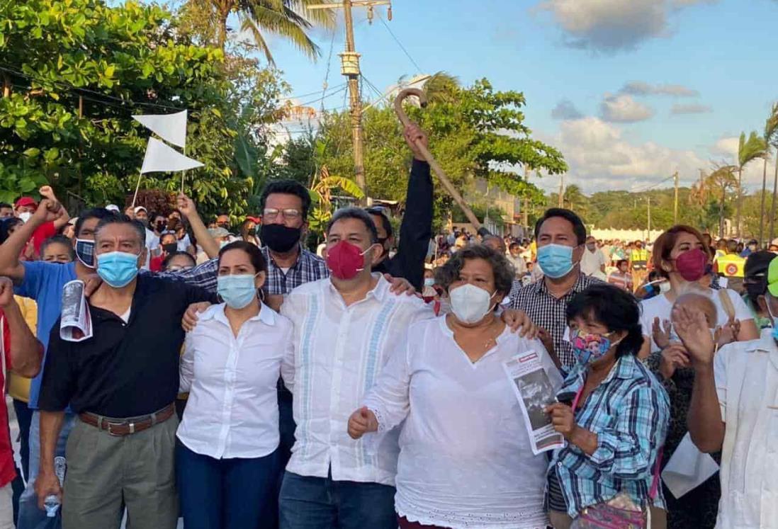 Colonia Cuauhtémoc ya no está en el olvido; vecinos agradecen las obras federales