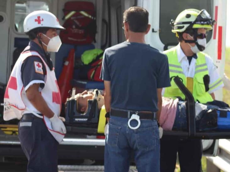 Accidente de moto en la Córdoba-Veracruz