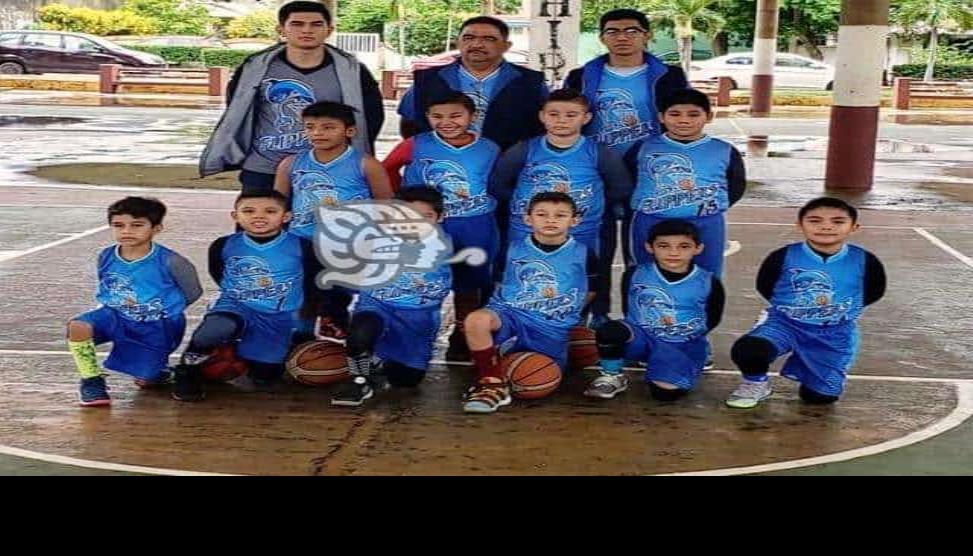 Club Flippers cumpliendo como buenos basquetbolistas