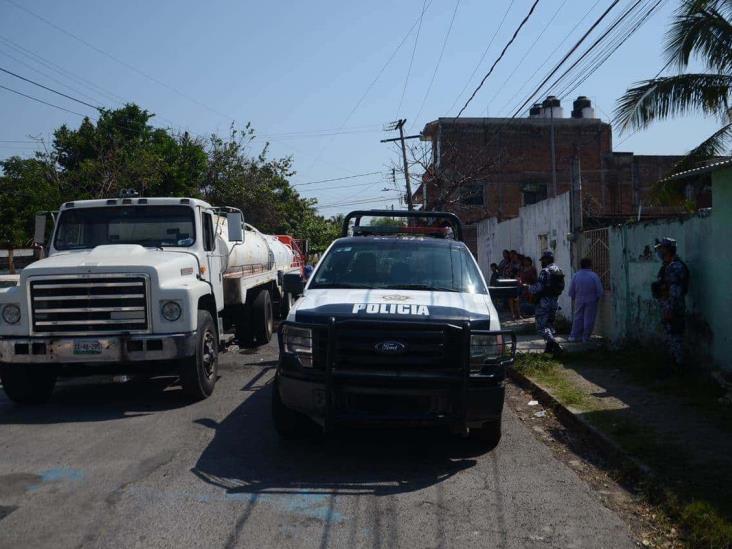 Se incendia vivienda en calles del puerto de Veracruz