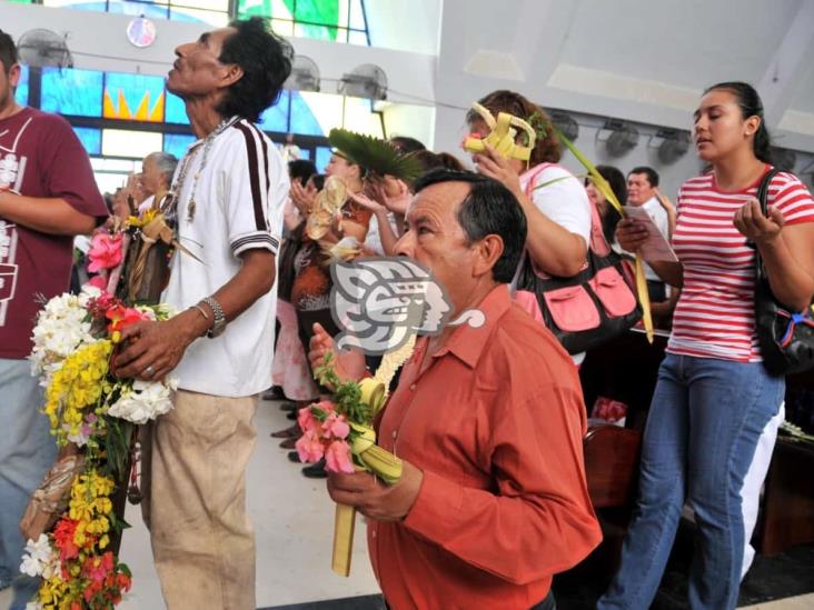 Diócesis de Coatzacoalcos prepara Domingo de Ramos; descartan viacrucis