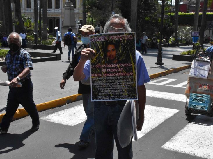 Marcha el FPR en Orizaba en exigencia de aparición con vida de comerciante