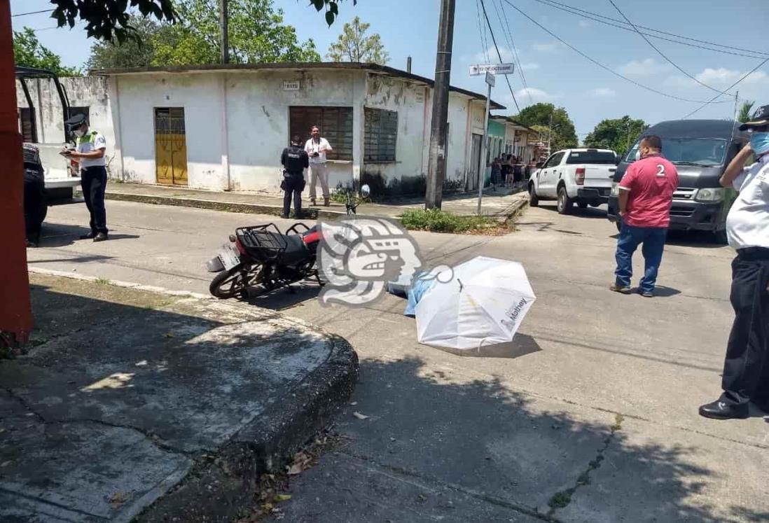 Fallece motociclista accidentado en la colonia Santa Clara