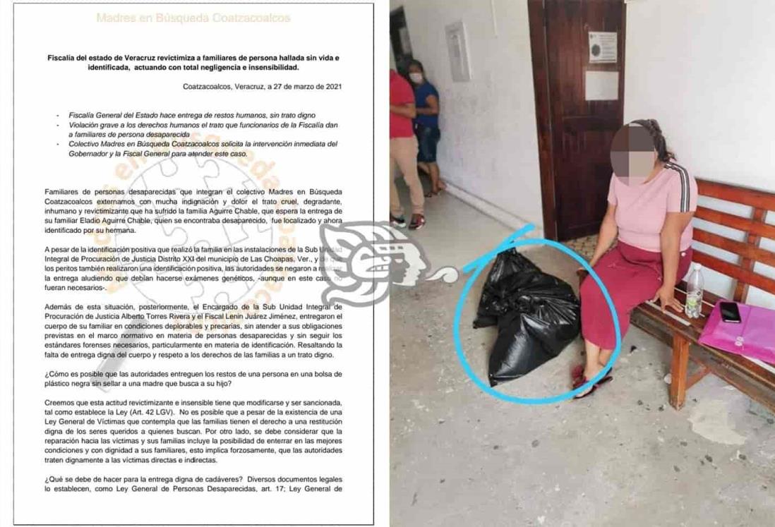 Por indigno trato a familia choapense, exigen destituir a funcionarios de FGE