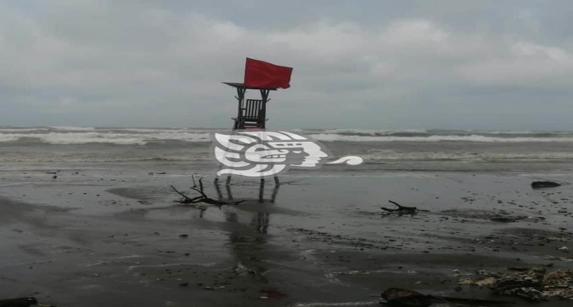 Por efectos del FF 46, colocan bandera roja en playas porteñas