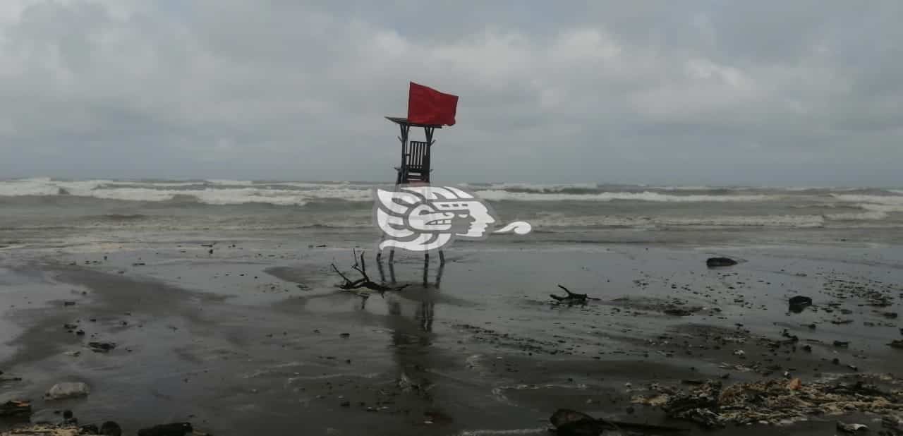 Por efectos del FF 46, colocan bandera roja en playas porteñas