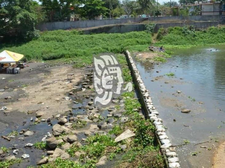 Continúan en estado crítico niveles del río Jamapa