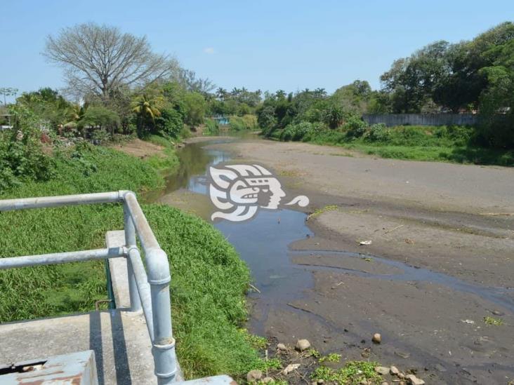 Continúan en estado crítico niveles del río Jamapa