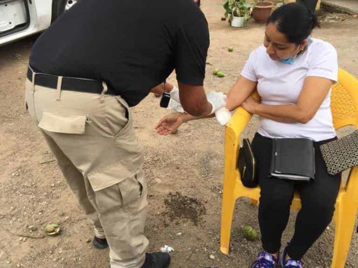 Chocan de frente dos unidades en Playa de Vacas