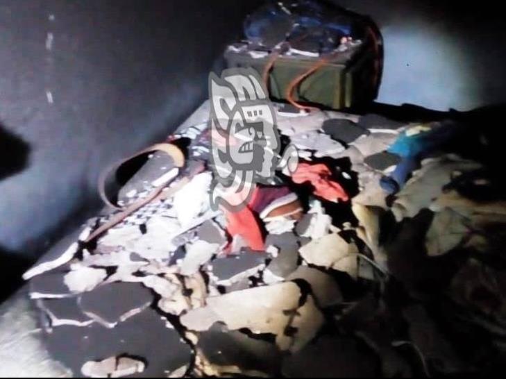 Por corto circuito se incendia vivienda en Coatzacoalcos