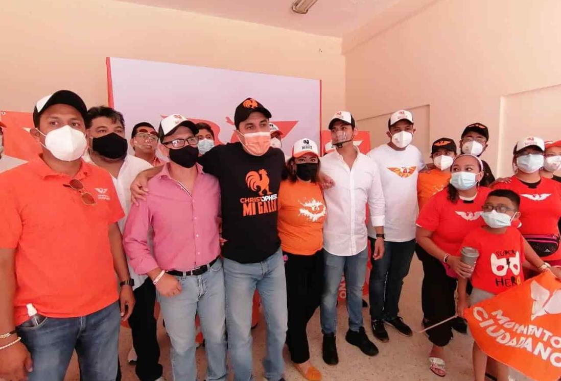 Traigo los tenis nuevecitos, Christopher se declara listo para la campaña